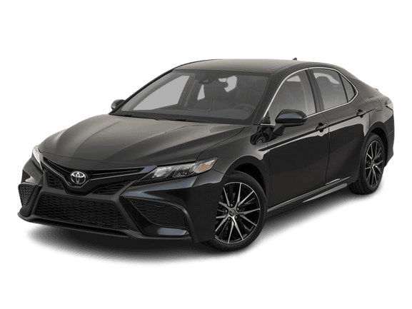 Black Toyota Camry sedan